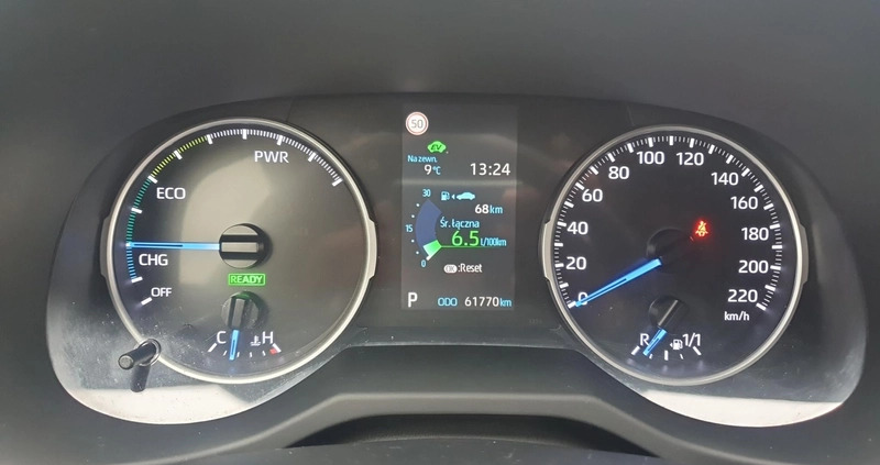 Toyota RAV4 cena 119900 przebieg: 61770, rok produkcji 2019 z Kartuzy małe 379